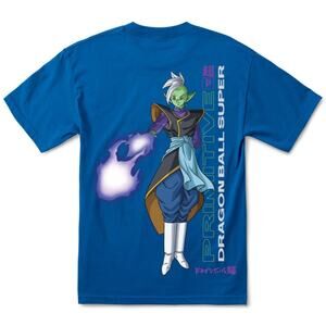 Primitive Skate Men's X Dragon Ball Z Zamasu Tee T-Shirt in Royal